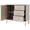Kommode Tokyo 2  1F 3S Sandbeige 814,3