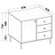 Kommode Tokyo 2  1F 3S Schwarzer Graphit 814,6