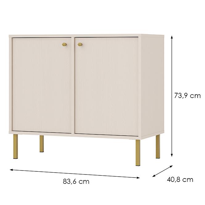 Kommode Tokyo 2  2F Sandbeige 812