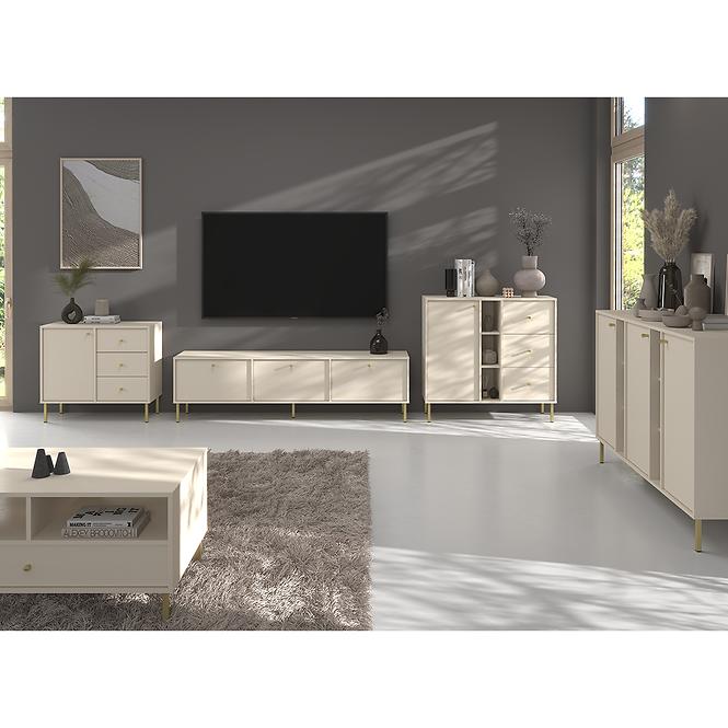 Kommode Tokyo 2  3F Sandbeige 813