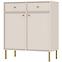 Kommode Tokyo 2  2F 2S Sandbeige 826