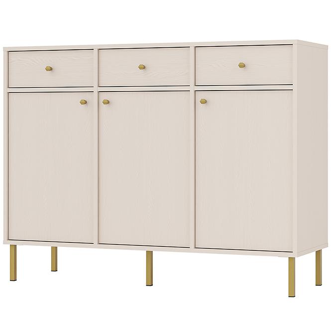 Kommode Tokyo 2  3F 3S Sandbeige 827