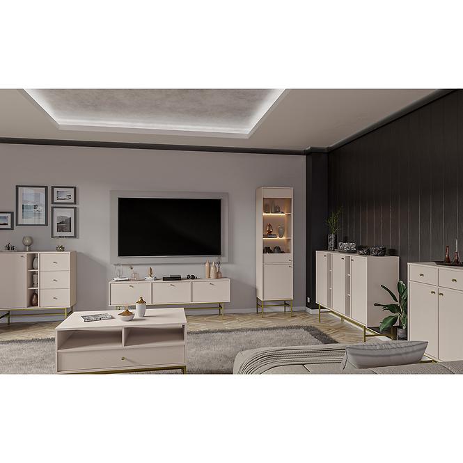 Kommode Tokyo 3  3D Sandbeige 823,24