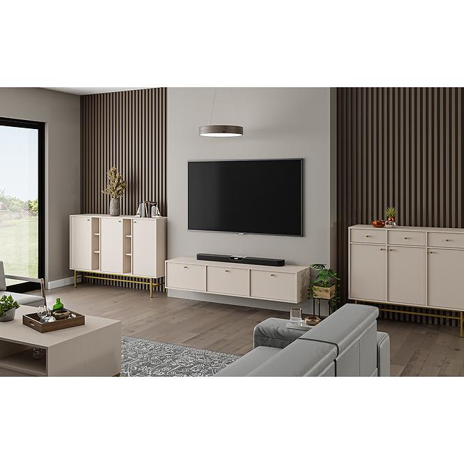 Kommode Tokyo 3  3D Sandbeige 823,31