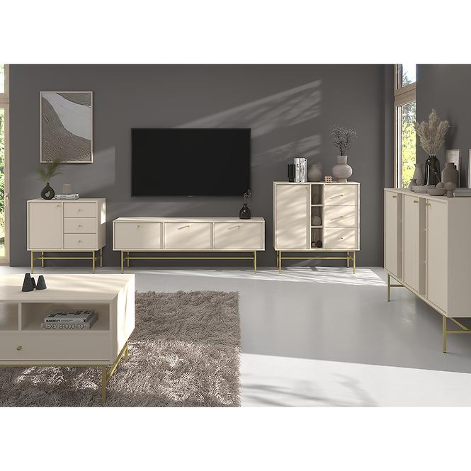 Kommode Tokyo 3  3D Sandbeige 823,20