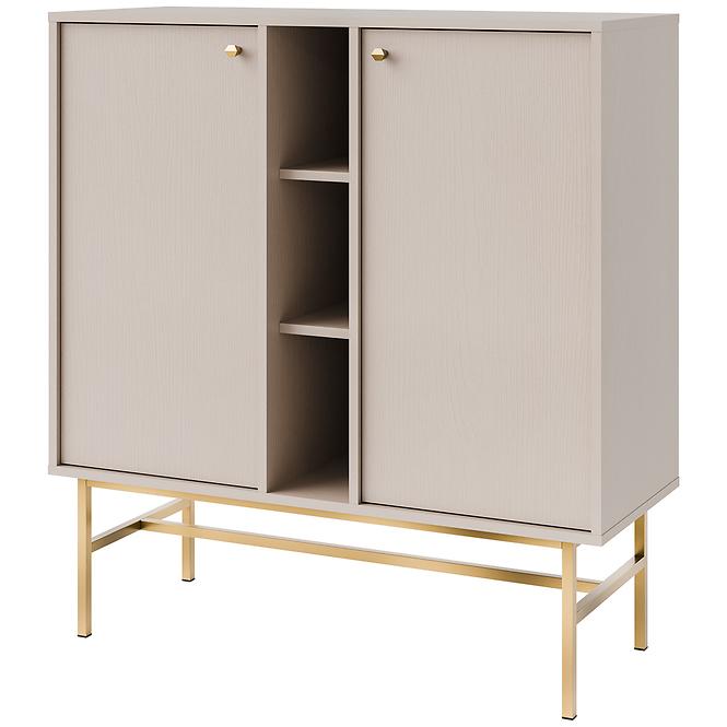 Kommode Tokyo 3  2D Sandbeige 822