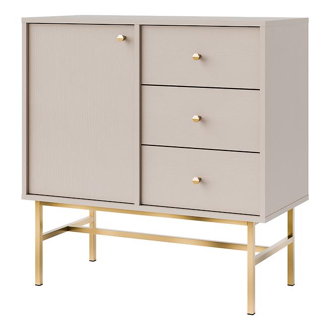 Kommode Tokyo 3  1F 3S Sandbeige 814