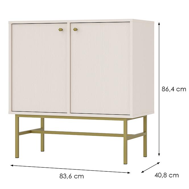 Kommode Tokyo 3  2F Sandbeige 812