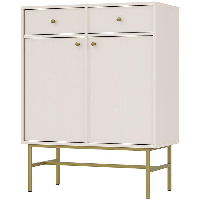 Kommode Tokyo 3  2F 2S Sandbeige 826