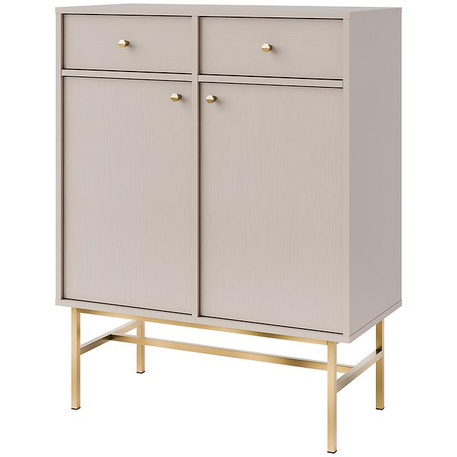 Kommode Tokyo 3  2F 2S Sandbeige 826