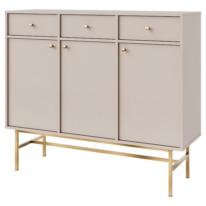 Kommode Tokyo 3  3F 3S Sandbeige 827