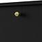 Kommode Tokyo 3  3F 3S Schwarzer Graphit 827,3