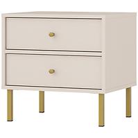 Nachttisch Tokyo 2 2S Sandbeige 801