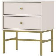 Nachttisch Tokyo 3 2S Sandbeige 801