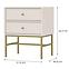 Nachttisch Tokyo 3 2S Sandbeige 801,4