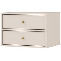 Nachttisch Tokyo 4 2S Sandbeige 801