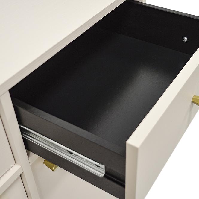 Nachttisch Tokyo 4 2S Sandbeige 801,10