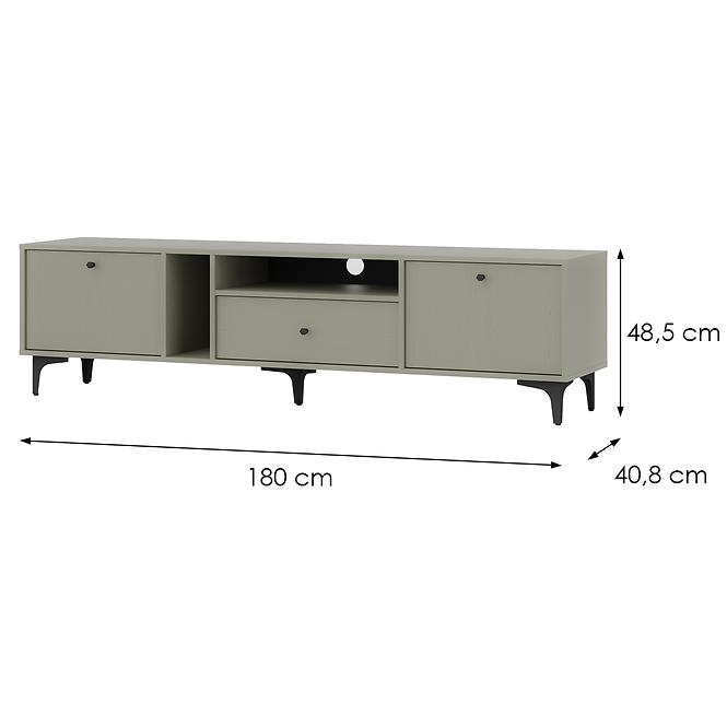 TV Tisch Tokyo 1 2K 1S Eukalyptus 313,2