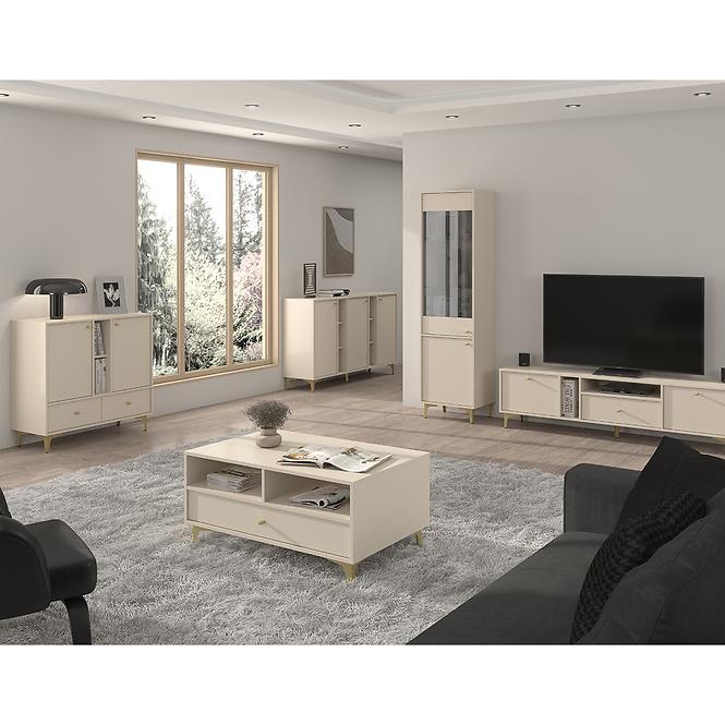 TV Tisch Tokyo 1 2K 1S Sandbeige 313,18