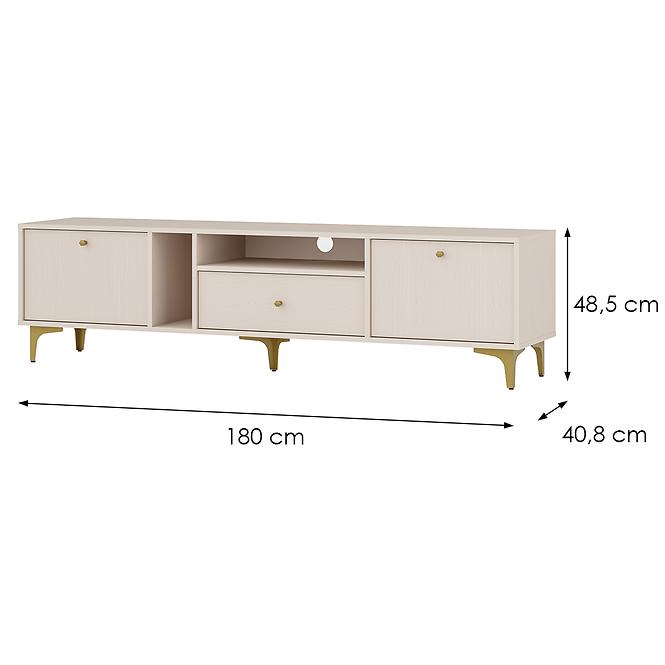 TV Tisch Tokyo 1 2K 1S Sandbeige 313,2