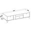 TV Tisch Tokyo 1 2K 1S Sandbeige 313,5