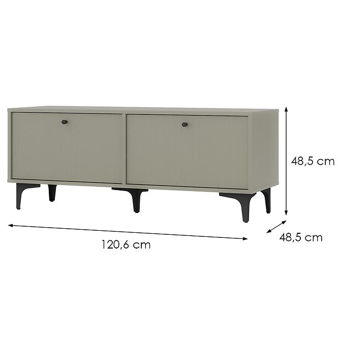 TV Tisch Tokyo 1 2K Eukalyptus 302