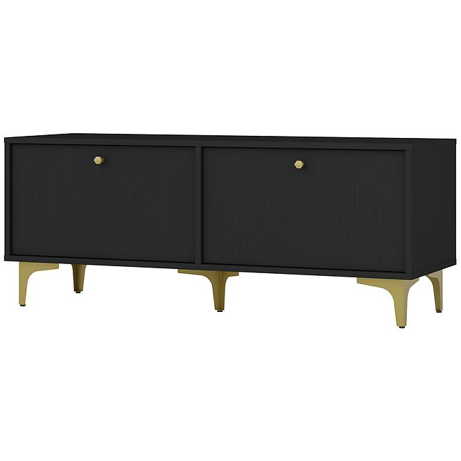 TV Tisch Tokyo 1 2K Schwarzer Graphit 302