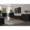 TV Tisch Tokyo 1 2K Schwarzer Graphit 302,7