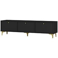 TV Tisch Tokyo 1 3K Schwarzer Graphit 303