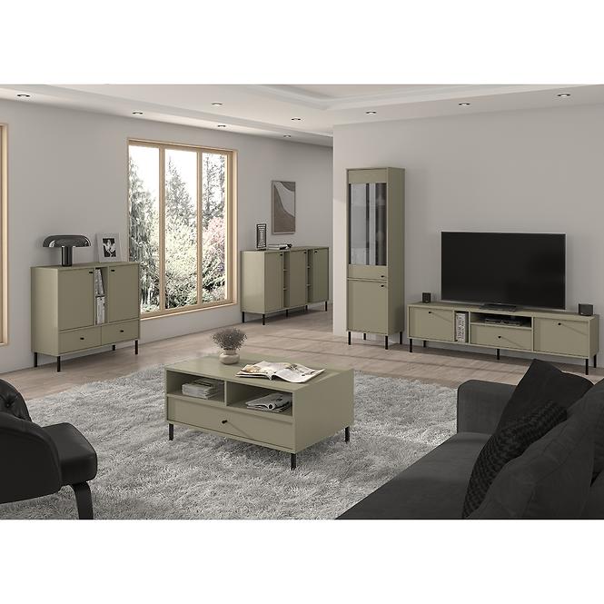 TV Tisch Tokyo 2 2K 1S Eukalyptus 313,4