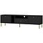 TV Tisch Tokyo 2 2K 1S Schwarzer Graphit 313
