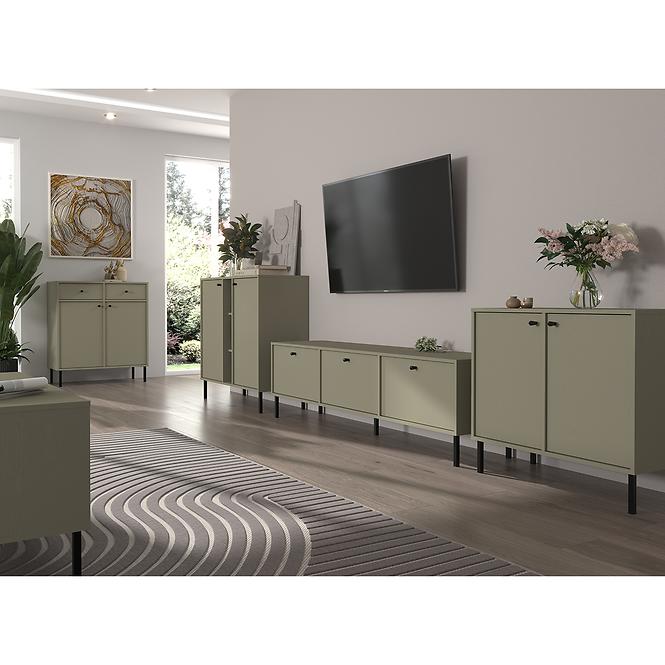 TV Tisch Tokyo 2 2K Eukalyptus 302