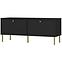 TV Tisch Tokyo 2 2K Schwarzer Graphit 302