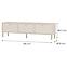 TV Tisch Tokyo 2 3K Sandbeige 303,4