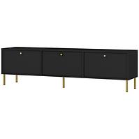 TV Tisch Tokyo 2 3K Schwarzer Graphit 303