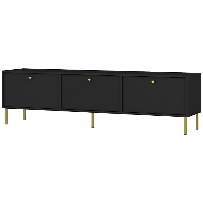 TV Tisch Tokyo 2 3K Schwarzer Graphit 303