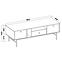 TV Tisch Tokyo 3 2K 1S Eukalyptus 313,3