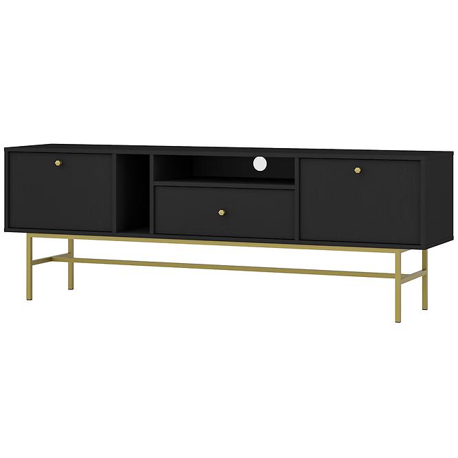 TV Tisch Tokyo 3 2K 1S Schwarzer Graphit 313