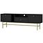 TV Tisch Tokyo 3 2K 1S Schwarzer Graphit 313