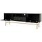 TV Tisch Tokyo 3 2K 1S Schwarzer Graphit 313,3