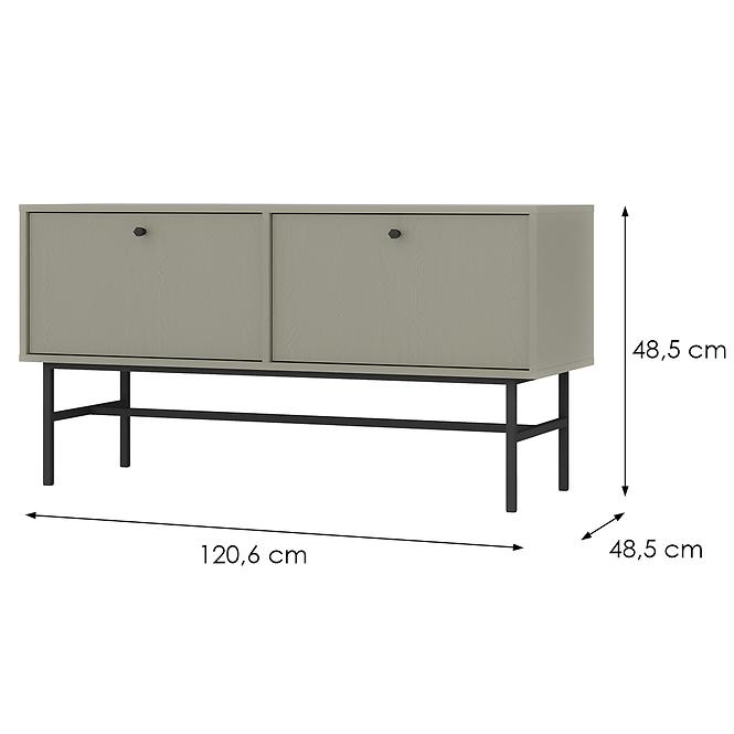 TV Tisch Tokyo 3 2K Eukalyptus 302