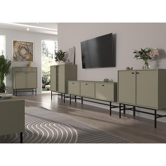 TV Tisch Tokyo 3 2K Eukalyptus 302