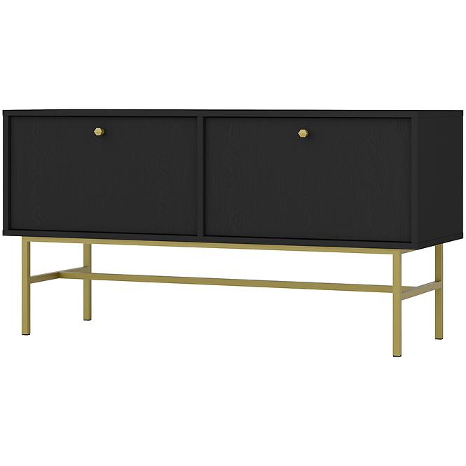 TV Tisch Tokyo 3 2K Schwarzer Graphit 302