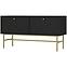 TV Tisch Tokyo 3 2K Schwarzer Graphit 302