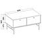 TV Tisch Tokyo 3 2K Schwarzer Graphit 302,7