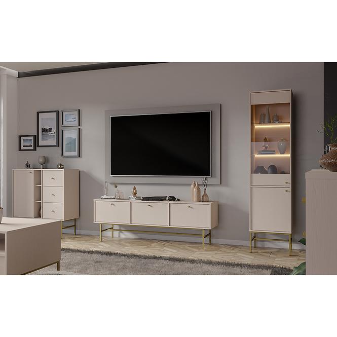 TV Tisch Tokyo 3 3K Sandbeige 303,18