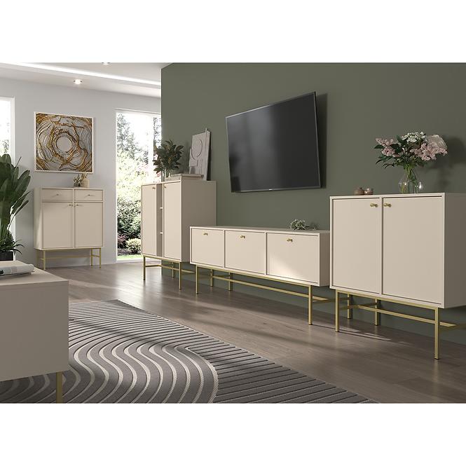TV Tisch Tokyo 3 3K Sandbeige 303,22