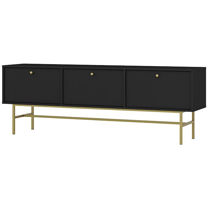 TV Tisch Tokyo 3 3K Schwarzer Graphit 303