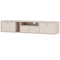 TV Tisch Tokyo 4 2K 1S Sandbeige 313