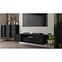 TV Tisch Tokyo 4 2K 1S Schwarzer Graphit 313,5